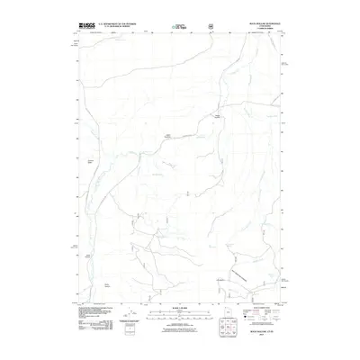 2011 Map of Buck Hollow, 2011 Print