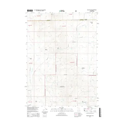 2014 Map of Buck Hollow, 2014 Print