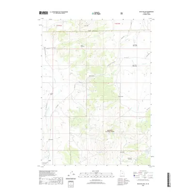 2020 Map of Buck Hollow, 2020 Print