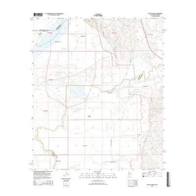 2015 Map of Buck Island, 2015 Print