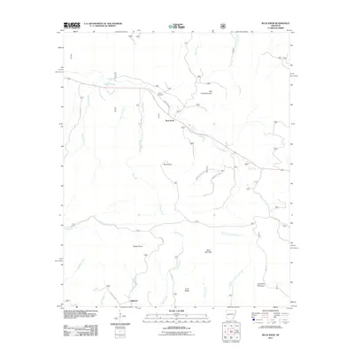 2011 Map of Buck Knob, 2011 Print
