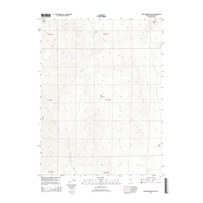 2014 Map of Buck Mountain East, 2014 Print