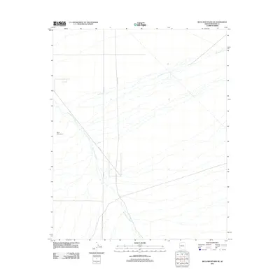 2011 Map of Buck Mountains NE, 2011 Print