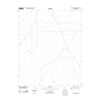 2011 Map of Buck Mountains SE, 2011 Print