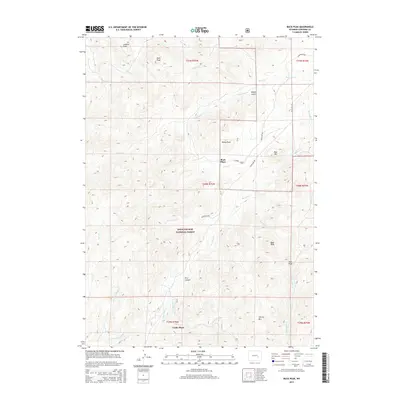 2015 Map of Buck Peak, 2015 Print