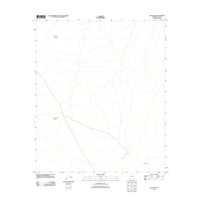 2011 Map of Buck Peak, 2011 Print