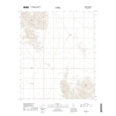 2018 Map of Buck Peak, 2018 Print