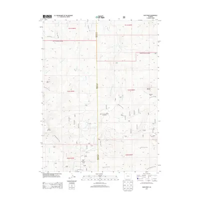 2013 Map of Buck Point, 2013 Print