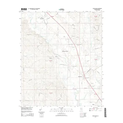 2015 Map of Buckatunna, 2015 Print