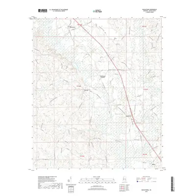 2018 Map of Buckatunna, 2018 Print