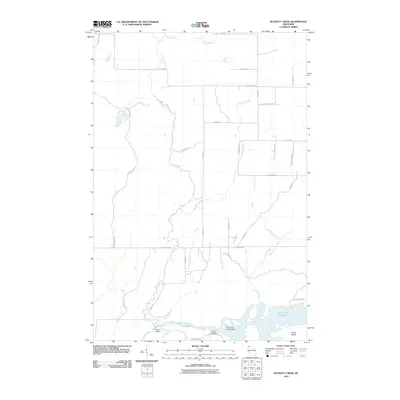 2010 Map of Buckety Creek, 2010 Print