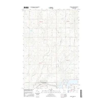 2015 Map of Buckety Creek, 2015 Print