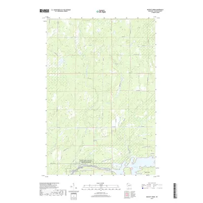 2019 Map of Buckety Creek, 2019 Print