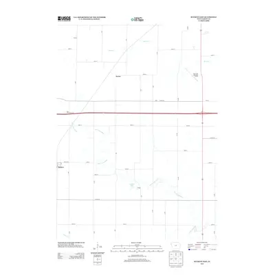 2013 Map of Buckeye East, 2013 Print