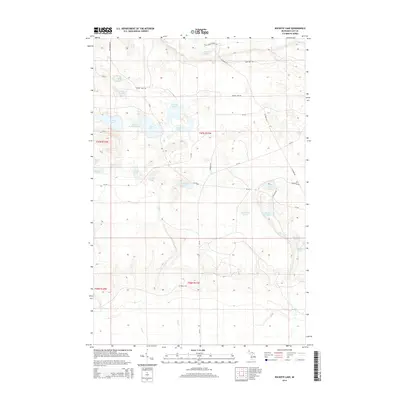 2014 Map of Buckeye Lake, 2014 Print