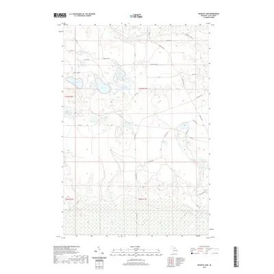 2019 Map of Buckeye Lake, 2019 Print