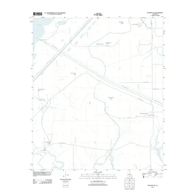 2012 Map of Buckeye NE, 2012 Print