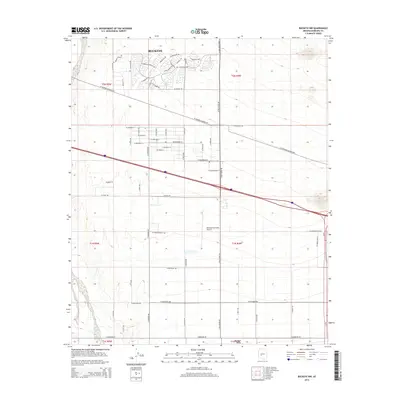 2014 Map of Buckeye NW, 2014 Print