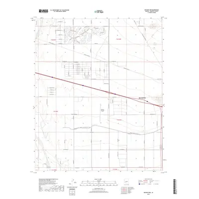 2018 Map of Buckeye NW, 2018 Print