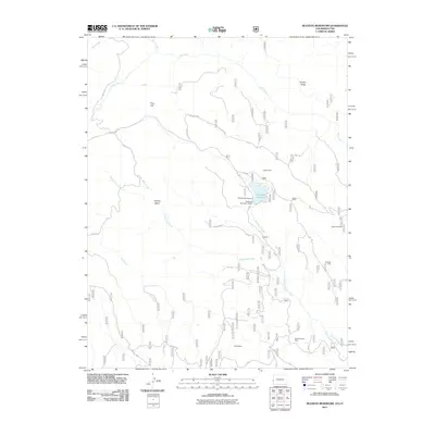 2011 Map of Buckeye Reservoir, 2011 Print