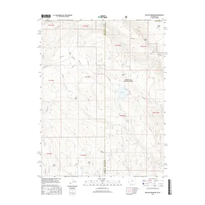 2016 Map of Buckeye Reservoir, 2016 Print