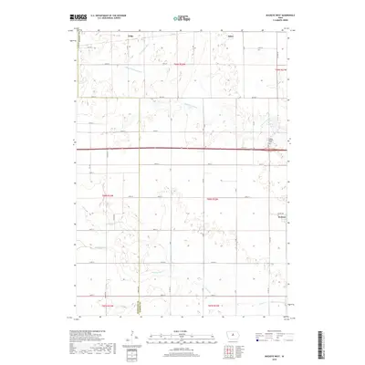2018 Map of Buckeye West, 2018 Print