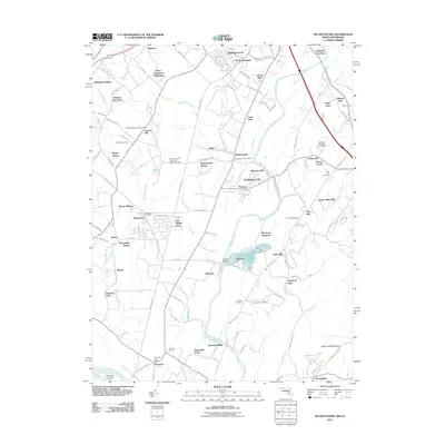 2011 Map of Buckeystown, 2011 Print