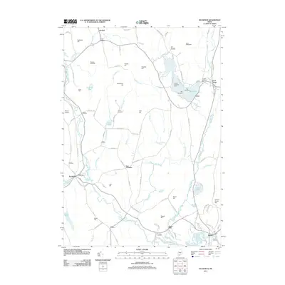 2011 Map of Buckfield, 2011 Print