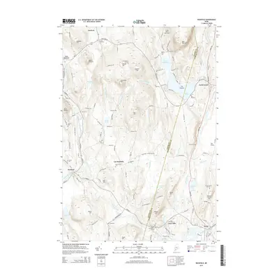 2014 Map of Buckfield, 2014 Print
