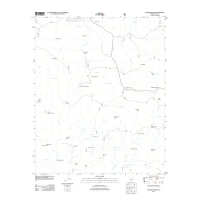 2011 Map of Buckhead Mesa, 2011 Print