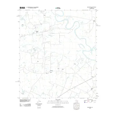 2010 Map of Buckhorn, 2010 Print