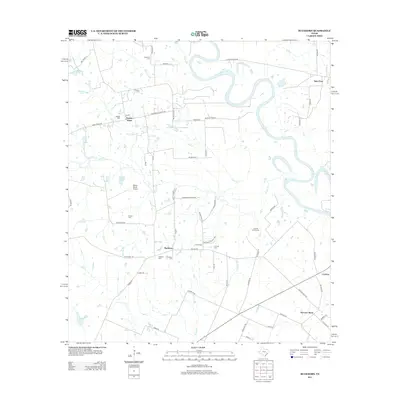 2013 Map of Buckhorn, 2013 Print