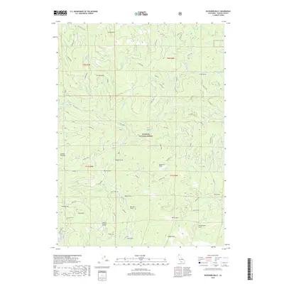 2018 Map of Buckhorn Bally, 2018 Print