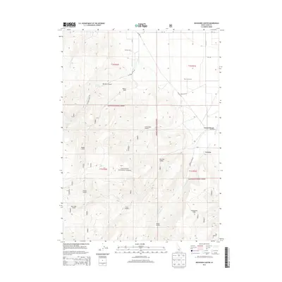 2013 Map of Buckhorn Canyon, 2013 Print