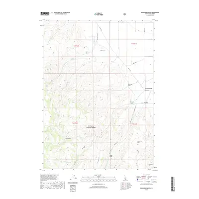2020 Map of Buckhorn Canyon, 2020 Print