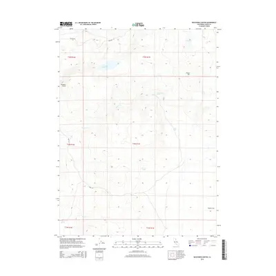 2015 Map of Buckhorn Canyon, 2015 Print
