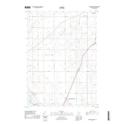 2018 Map of Buckhorn Corner, 2018 Print