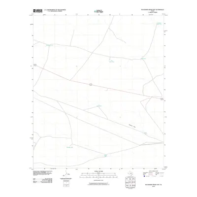 2010 Map of Buckhorn Draw East, 2010 Print