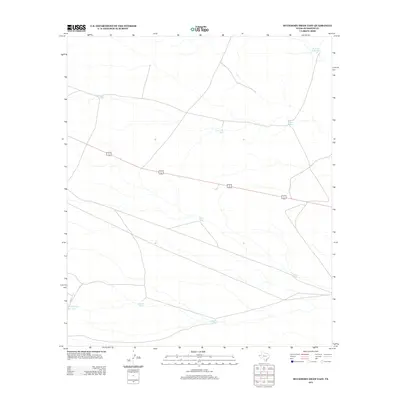 2012 Map of Buckhorn Draw East, 2012 Print