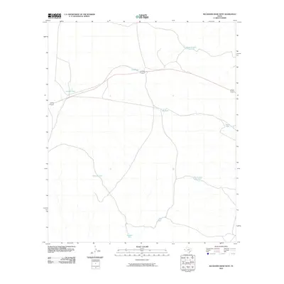 2010 Map of Buckhorn Draw West, 2010 Print