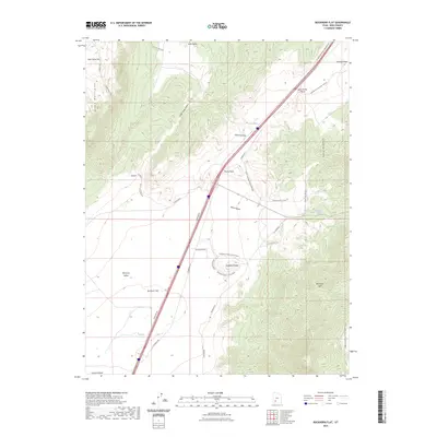 2023 Map of Buckhorn Flat, 2023 Print