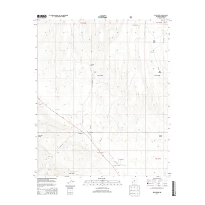 2013 Map of Buckhorn, 2013 Print