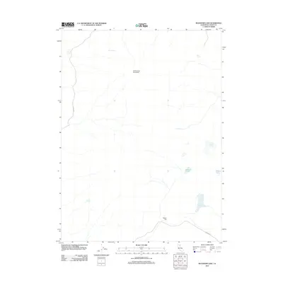 2012 Map of Buckhorn Lake, 2012 Print