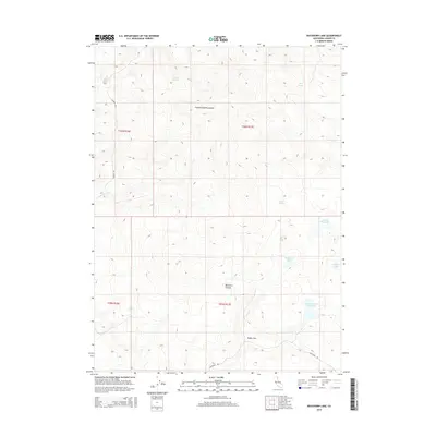 2015 Map of Buckhorn Lake, 2015 Print