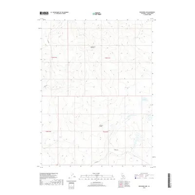2018 Map of Buckhorn Lake, 2018 Print