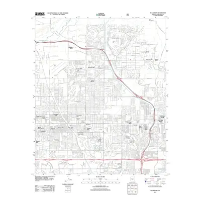 2011 Map of Buckhorn, 2011 Print