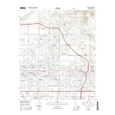 2014 Map of Buckhorn, 2014 Print