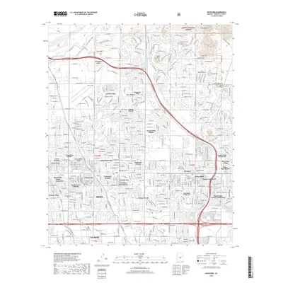 2018 Map of Buckhorn, 2018 Print