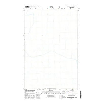 2017 Map of Buckhorn Mountain OE N, 2017 Print