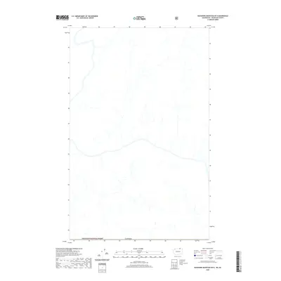 2020 Map of Buckhorn Mountain OE N, 2020 Print